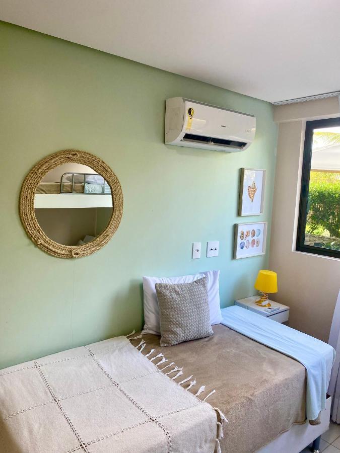 Apto Beira Mar Terreo Com Area Gourmet Praia De Muro Alto Pôrto das Galinhas Eksteriør billede